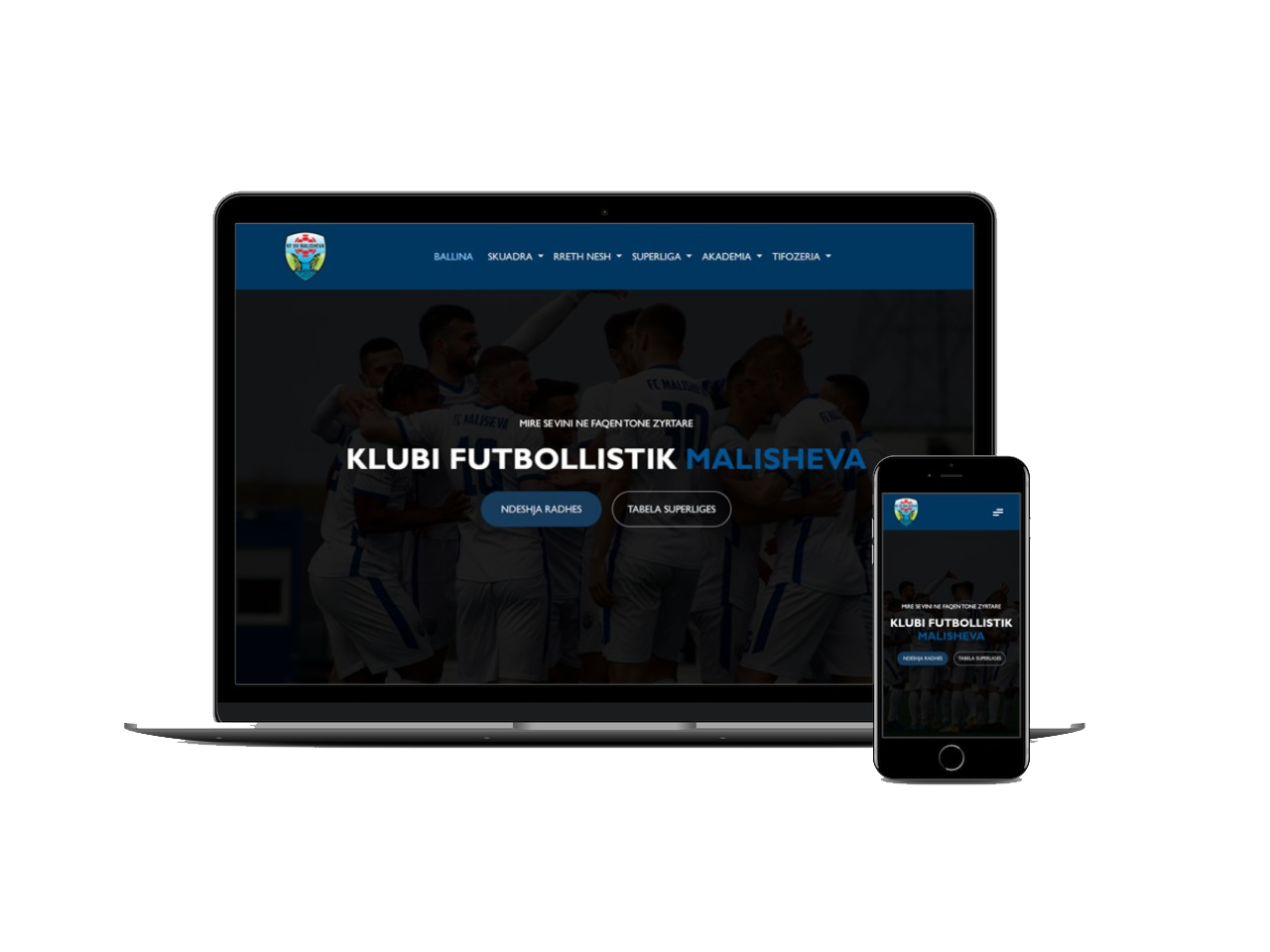 football club website